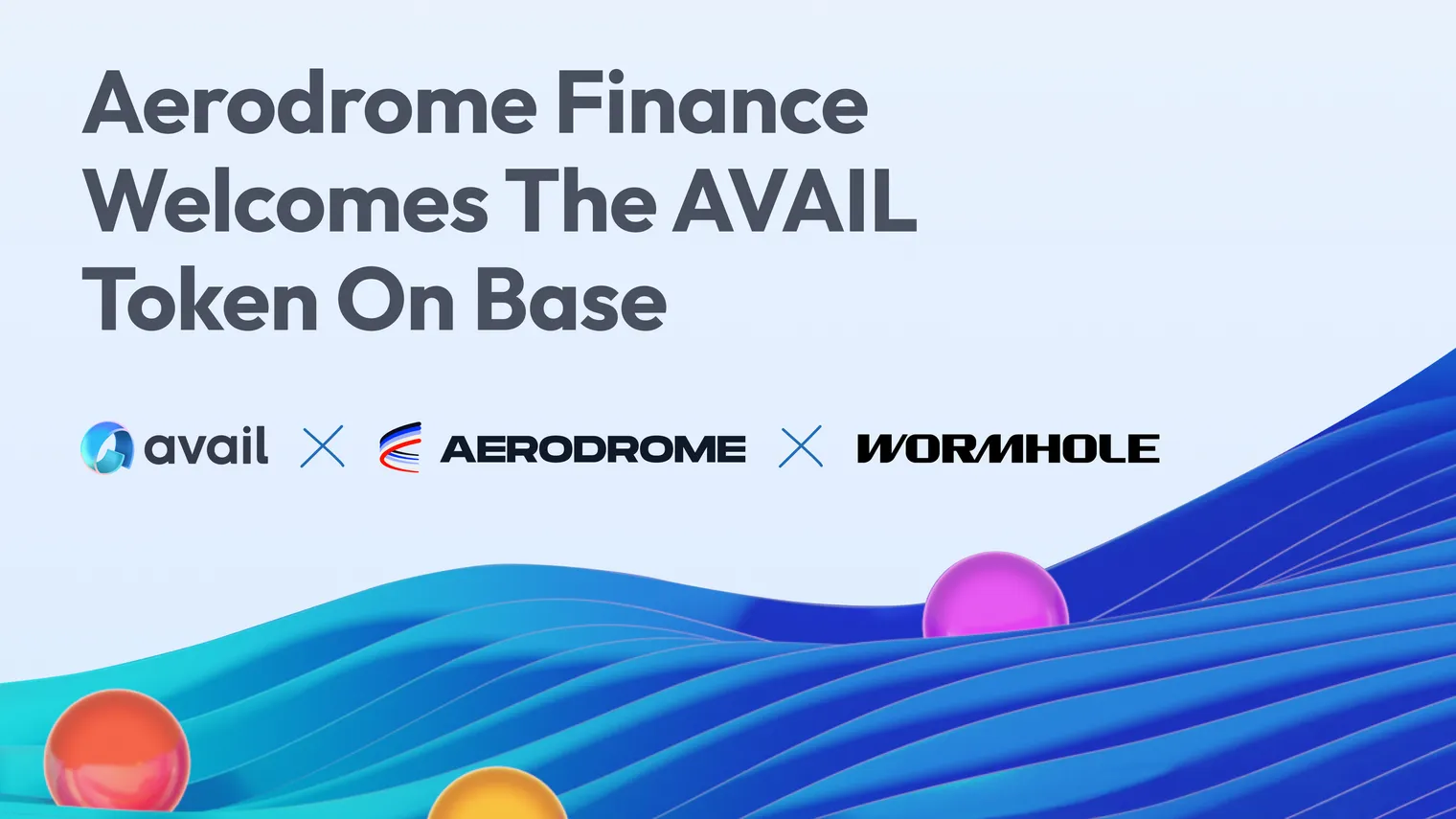 Aerodrome Finance Welcomes The AVAIL Token On Base 