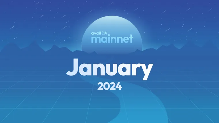 Road to Mainnet: January 2024