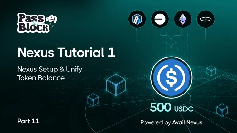 Avail Nexus SDK Tutorial | Part 1: Setup and Balances