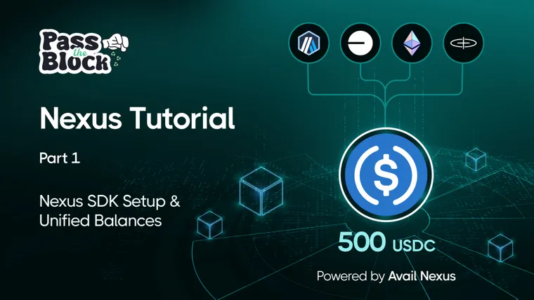 Avail Nexus SDK Tutorial | Part 1: Setup and Balances